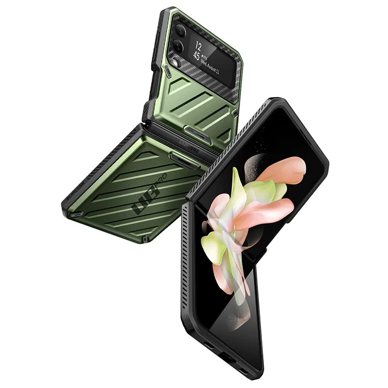 SUPCASE For Samsung Galaxy Z Flip 4 Case 5G (2022 Release) UB Pro Full-Body Dual Layer Rugged Protective Case with Holster