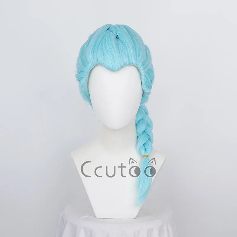 Парик Death Parade Nona синтетические синие волосы стильный парик для косплея