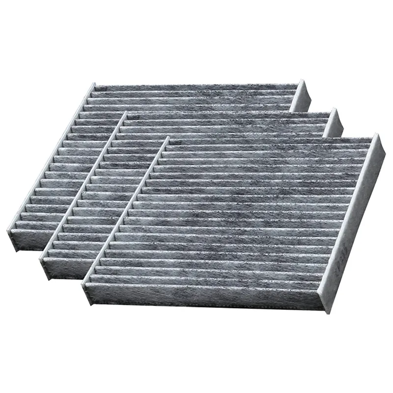 

3Pcs A/C Cabin Air Filter for Toyota Camry Reiz Crown Vios Yaris Highlander RAV4 Corolla 2011 Prado 2700 2.7L 87139-0N010