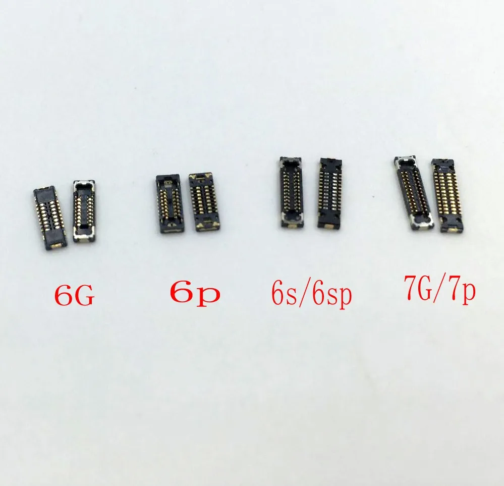 5 шт./лот кнопка домой гибкий кабель FPC разъем на материнской плате для iPhone 6 6S 6Sp 7G 7