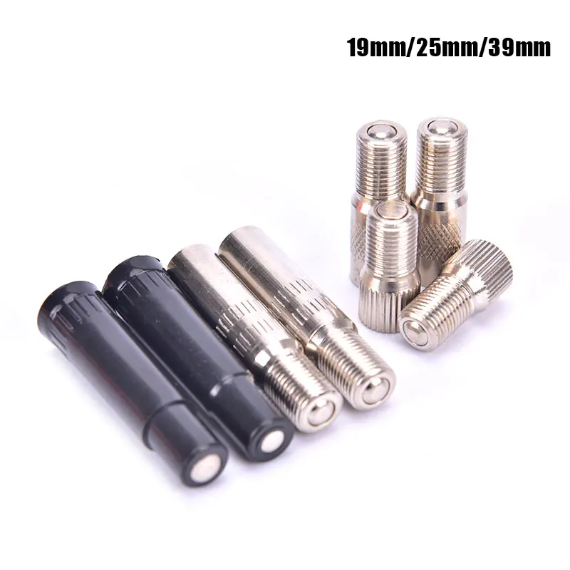 

2 Pcs Bicycle Valve Extender for Schrader Valve Replacement Cycling Bike Parts 19mm 25mm 39mm Extension Tube Accessories