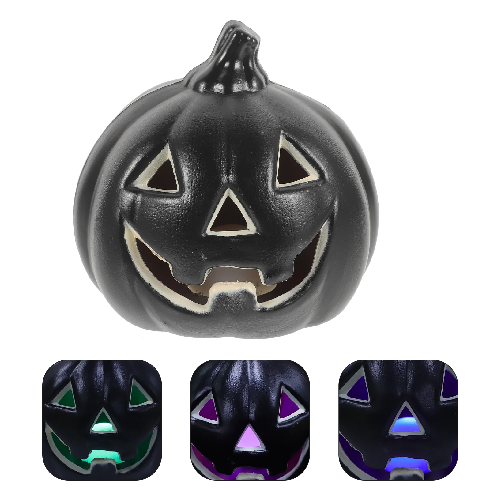 

Pumpkin Lights Halloween Decor Ornaments Decorations Home Plastic Indoor Outdoor