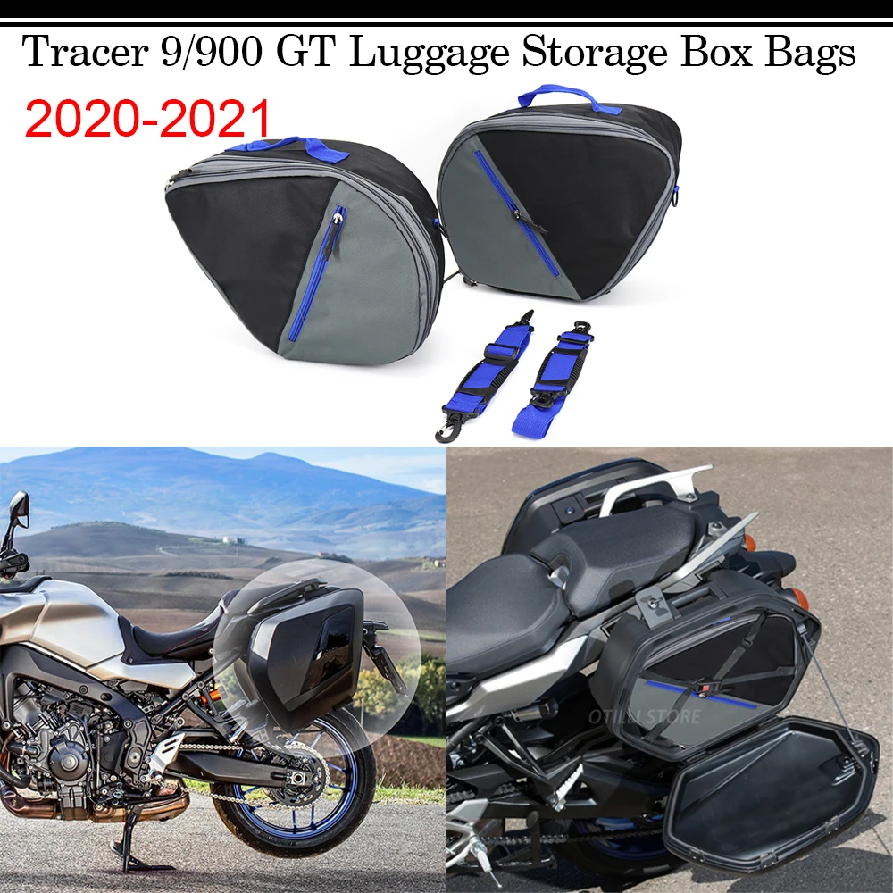 New Motorcycle Parts Liner Inner Luggage Storage Side Box Bags For YAMAHA Tracer 9 Tracer900 GT 2020 2021