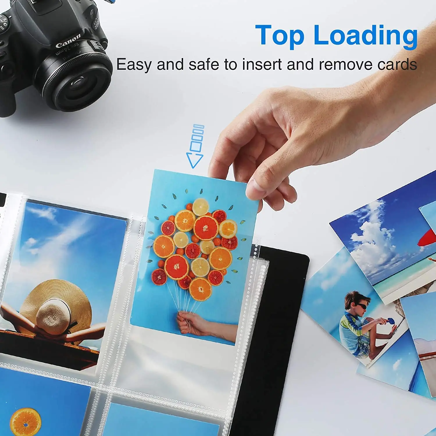 10 Pack DIY Photo Page Protector Plastic Clear Album Sleeves for 11 Ring Binder 2/4/9 Pockets Per Card Book |