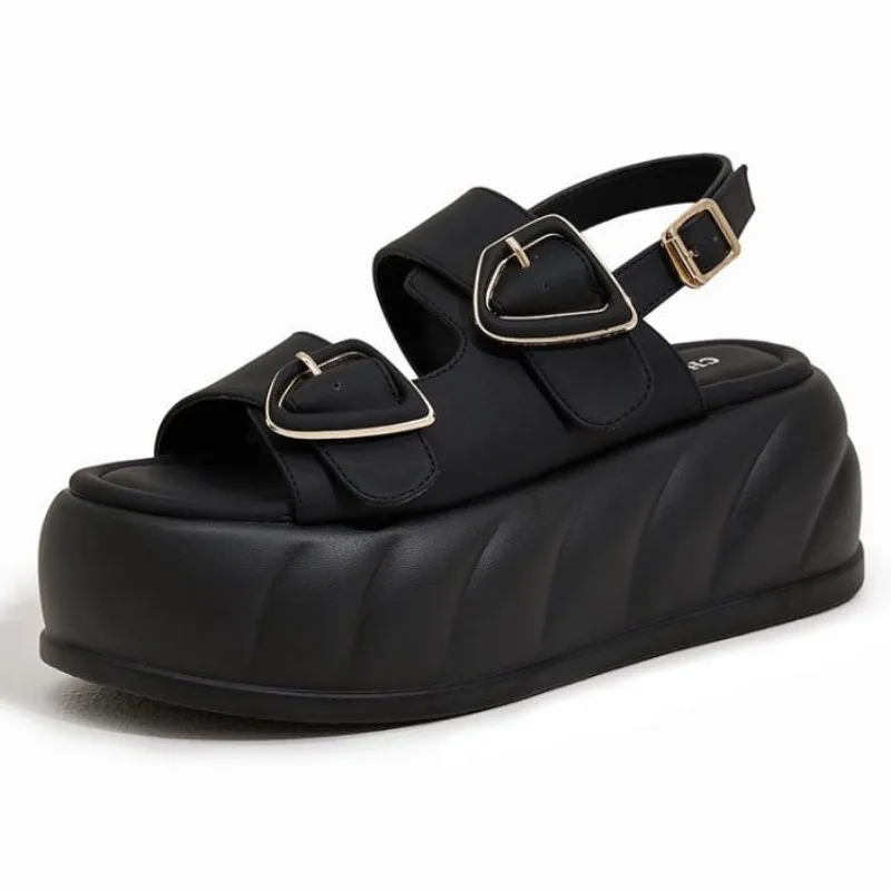 Женские босоножки из микрофибры на высоком каблуке 7 5 см