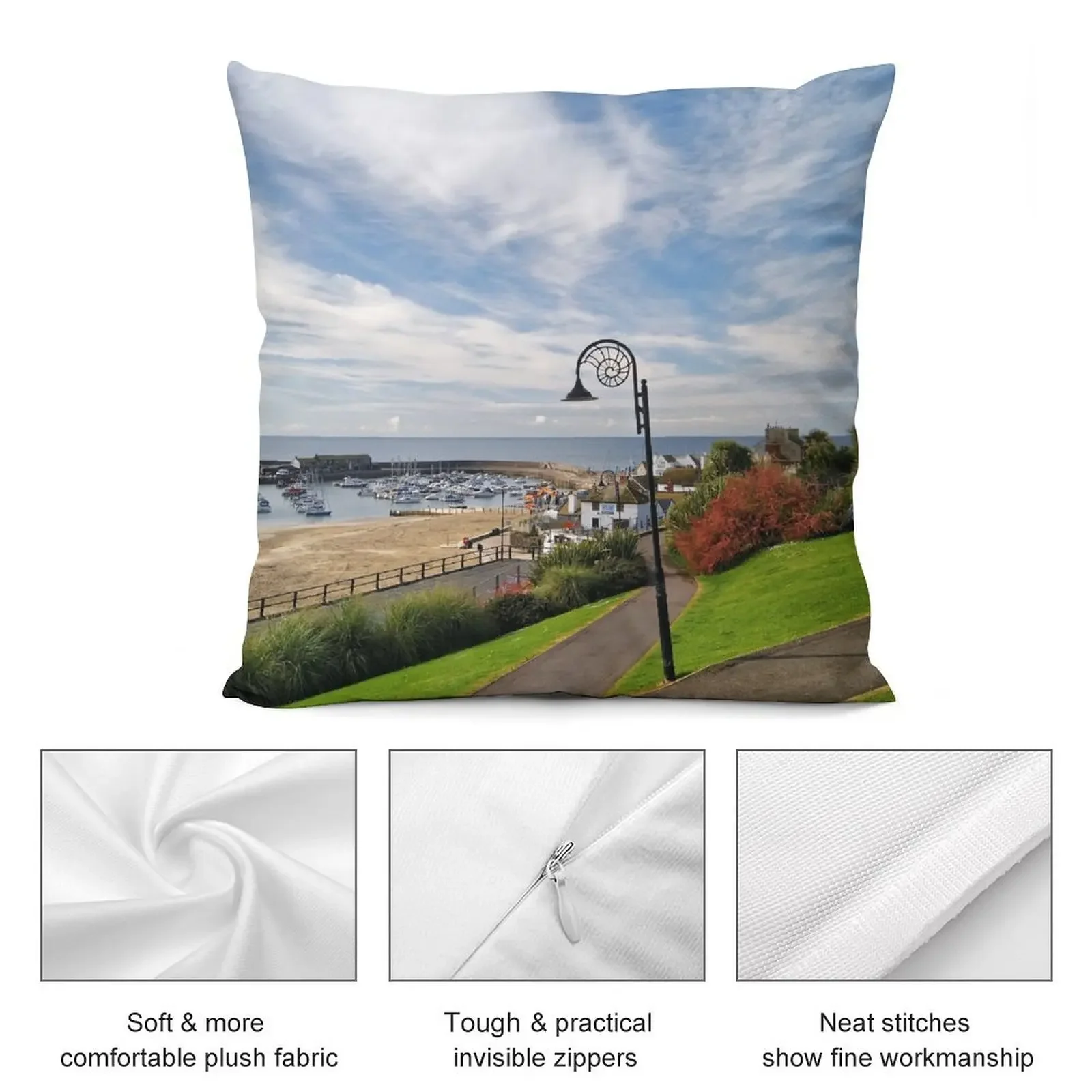 Lyme Regis Harbour из сада Langmoor наволочки для диванов декоративная подушка