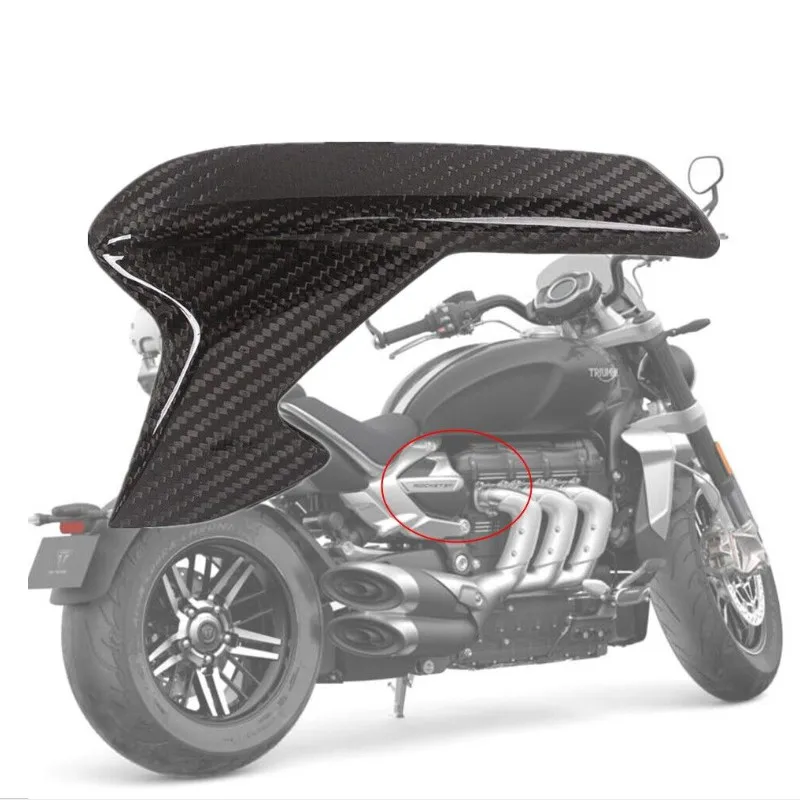 Боковая панель из углеродного волокна правая сторона для мотоцикла Triumph Rocket 3 2020