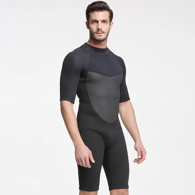 

Wetsuit Shorty Men 2mm Neoprene Suits Adults Surfing Canoeing Snorkeling Scuba Diving Suits Shorthortie Wet Suits One Piece S