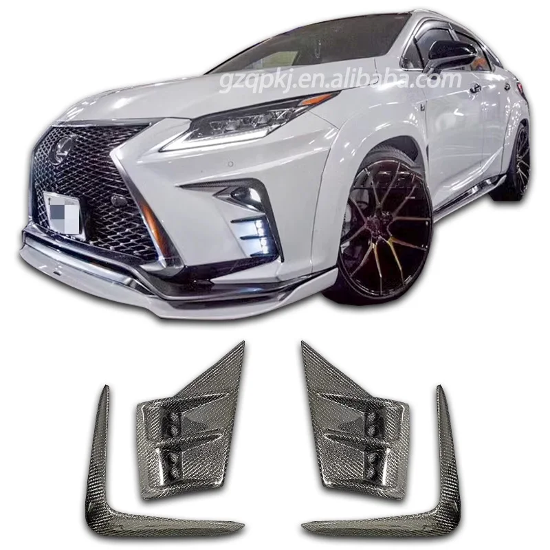 Ремесленная версия бленды противотуманной фары из углеродного волокна