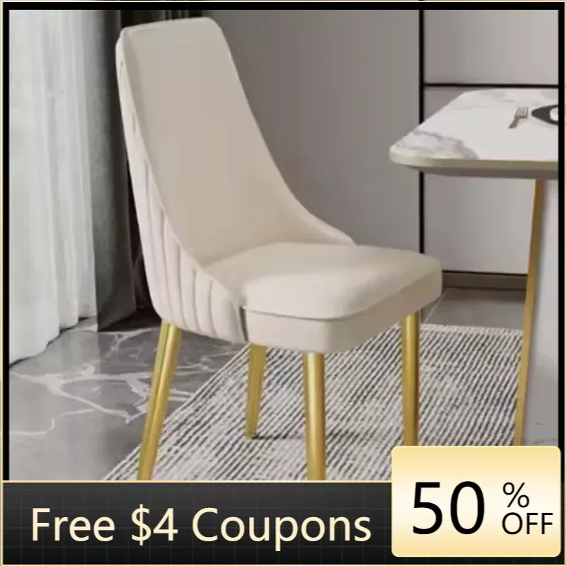

White Floor Ergonomic Dining Chairs Luxury Bedroom Relax Dining Chairs Design Comfy Designer Sillas De Comedor Dining Room Sets