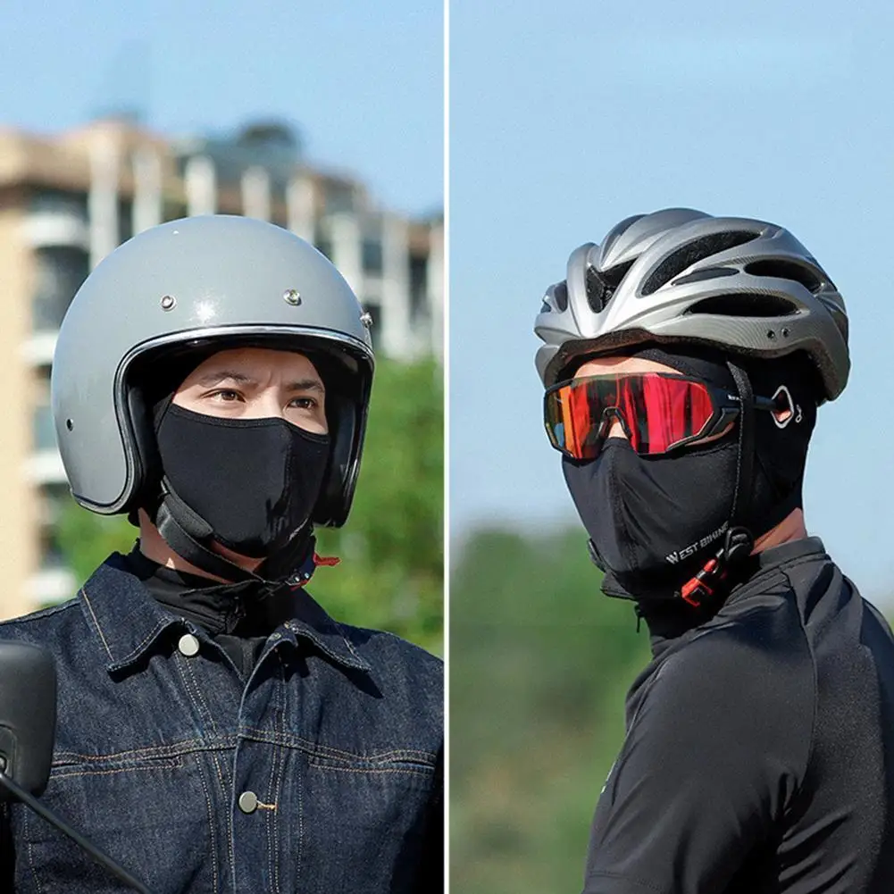 

Summer Sun Protection Scarf Anti-UV Breathable Bike Silk Sports Bandana Headwear Scarves Bicycle Cycling Ice Running I2A0