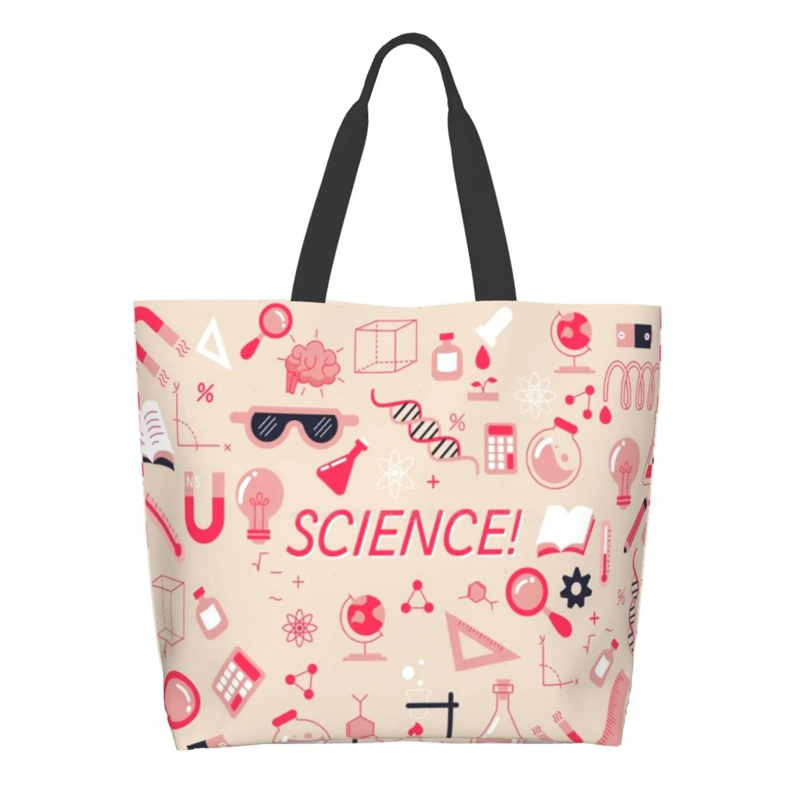 

Amazing Science Large Size Reusable Foldable Shopping Bag Amazing Science Science Maths Physics Chemistry Biology Microbiology