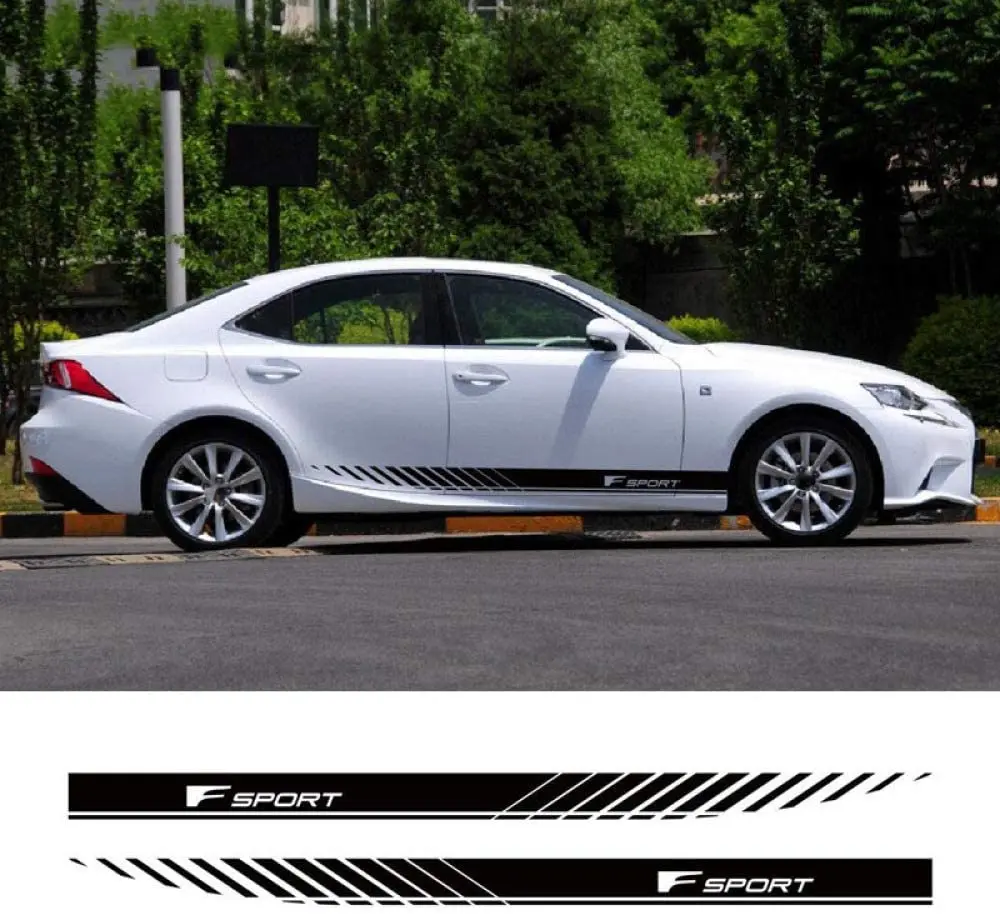 

HLLebw Car Stickers Vinyl Decal Graphic, for Lexus is F Sport