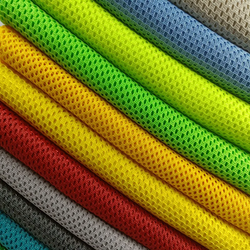 Полиэстеровая сетчатая ткань на метр для шитья стула спинки навес тонкая дышащая
