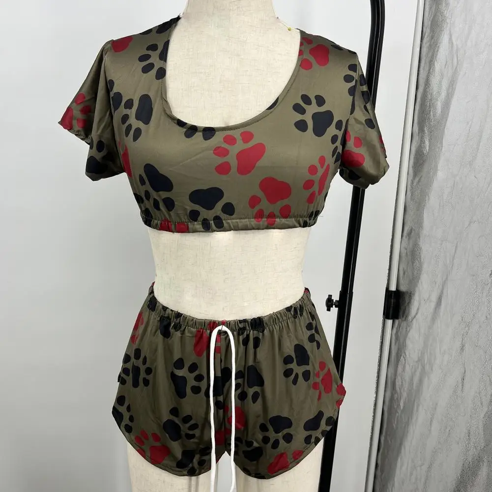 Женский пижамный комплект с V-образным вырезом 2 шт./комплект