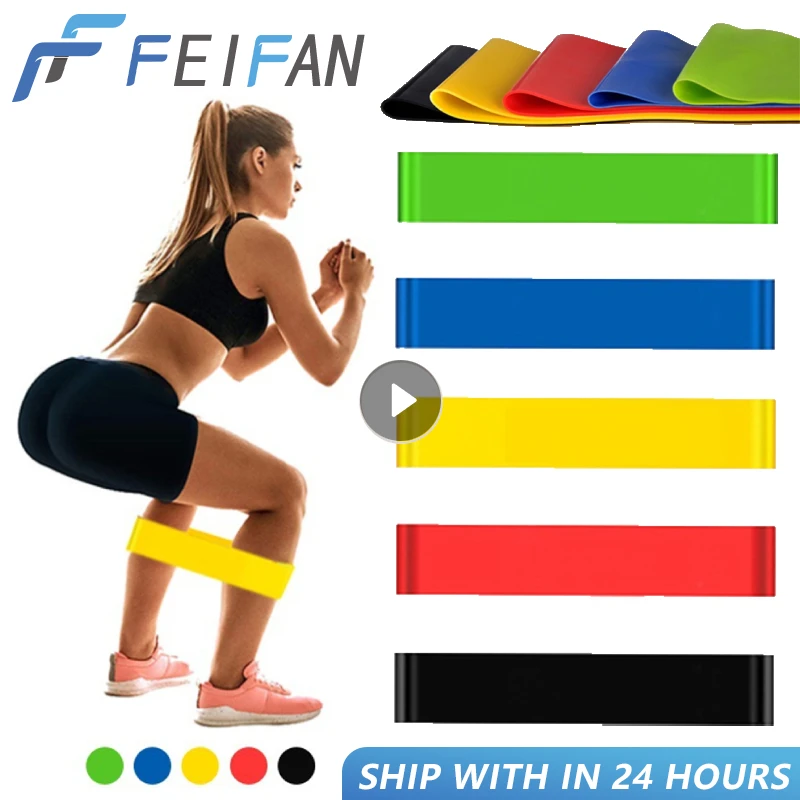 5 шт./комплект эластичные ленты для занятий йогой