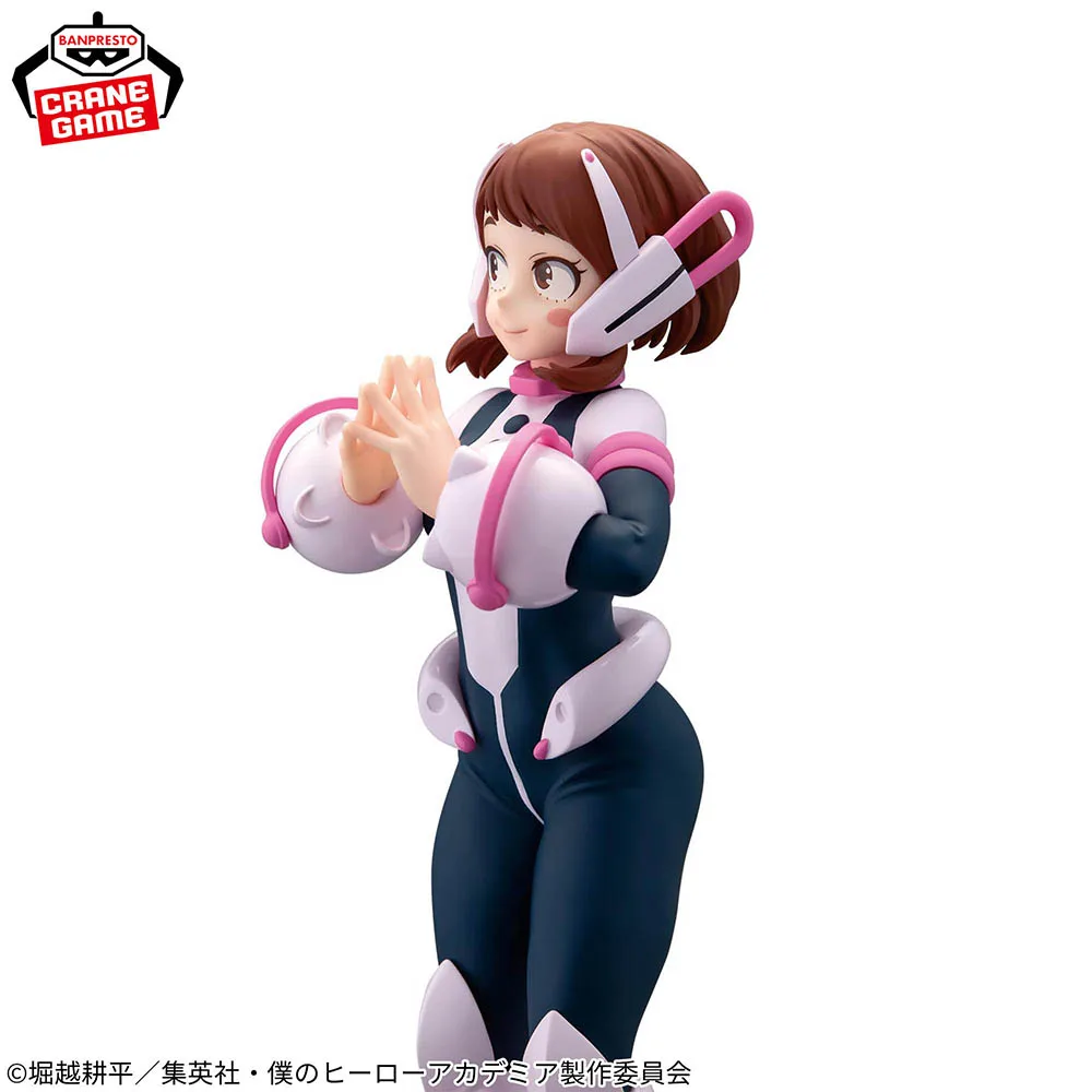 Фото Оригинальная коллекционная фигурка Banpresto GLITTER&GLAMOURS My Hero Academia Ochaco Uraraka, 23 см, аниме-фигурка, модель, игрушка, подарок, в наличии №3