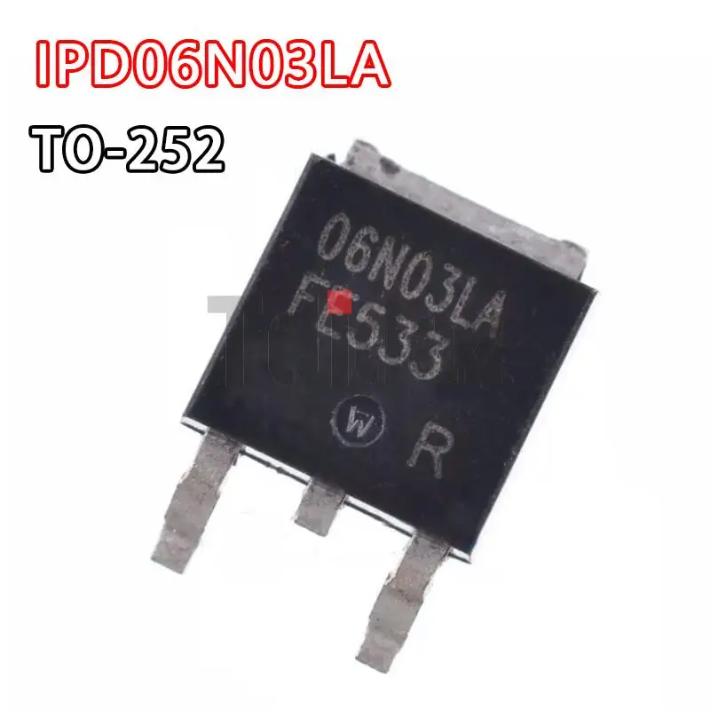 10 шт. IPD06N03LA TO252 06N03LA TO-252 IPD06N03 SOT IPD06N03LAG