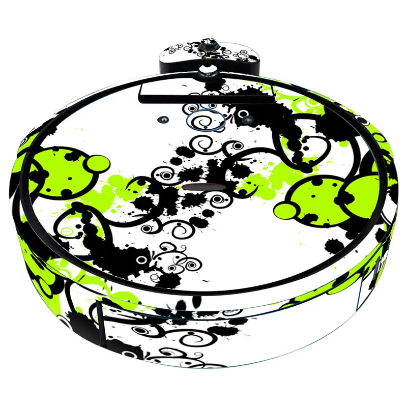 Виниловая мультяшная наклейка на заказ для пылесоса iRobot Roomba i7 защитная пленка