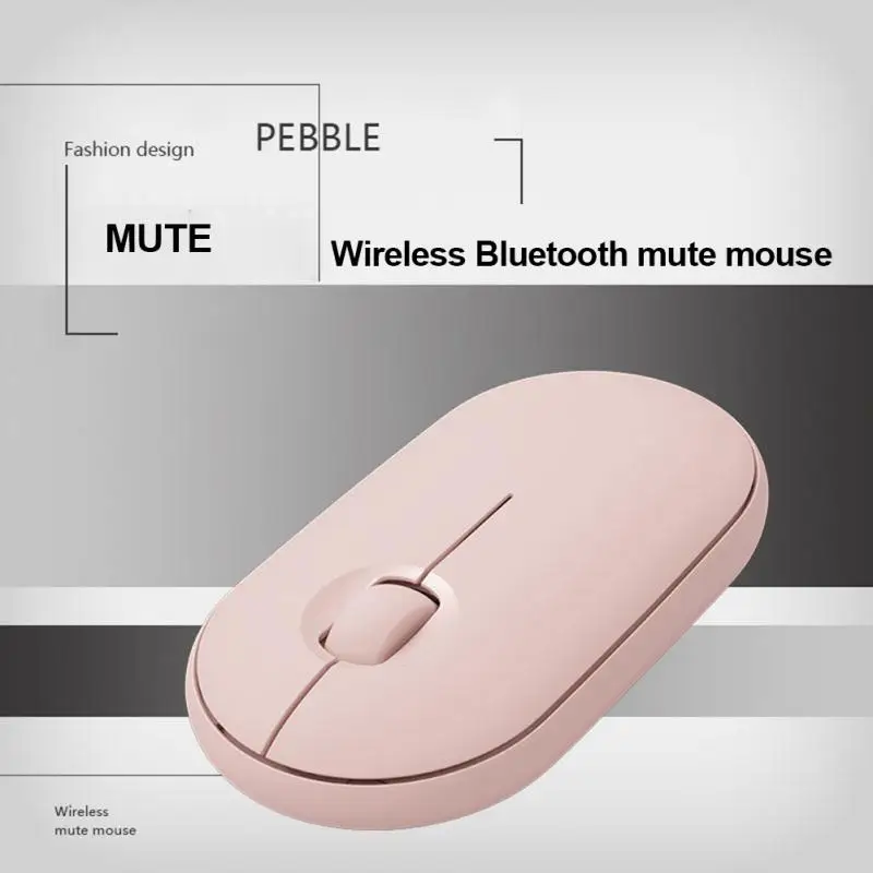 

Pebble Silent Mouse New M350 Bluetooth Dual Mode Wireless Mouse 2.4GHz Office Mouse Multiple Styles To Choose From