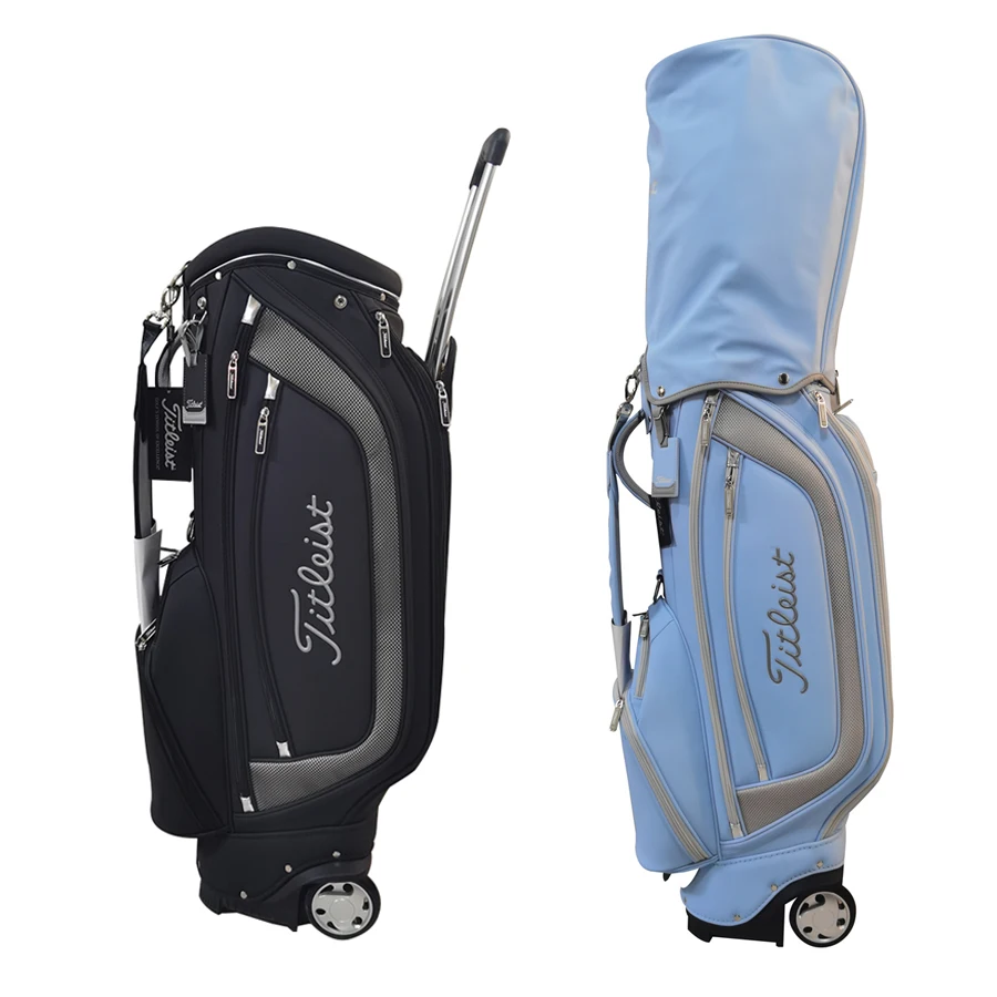 

2023 подставка для сумки для гольфа с колесами, модная Выдвижная прочная переносная дорожная стандартная сумка для мужчин и женщин с 5 разделителями