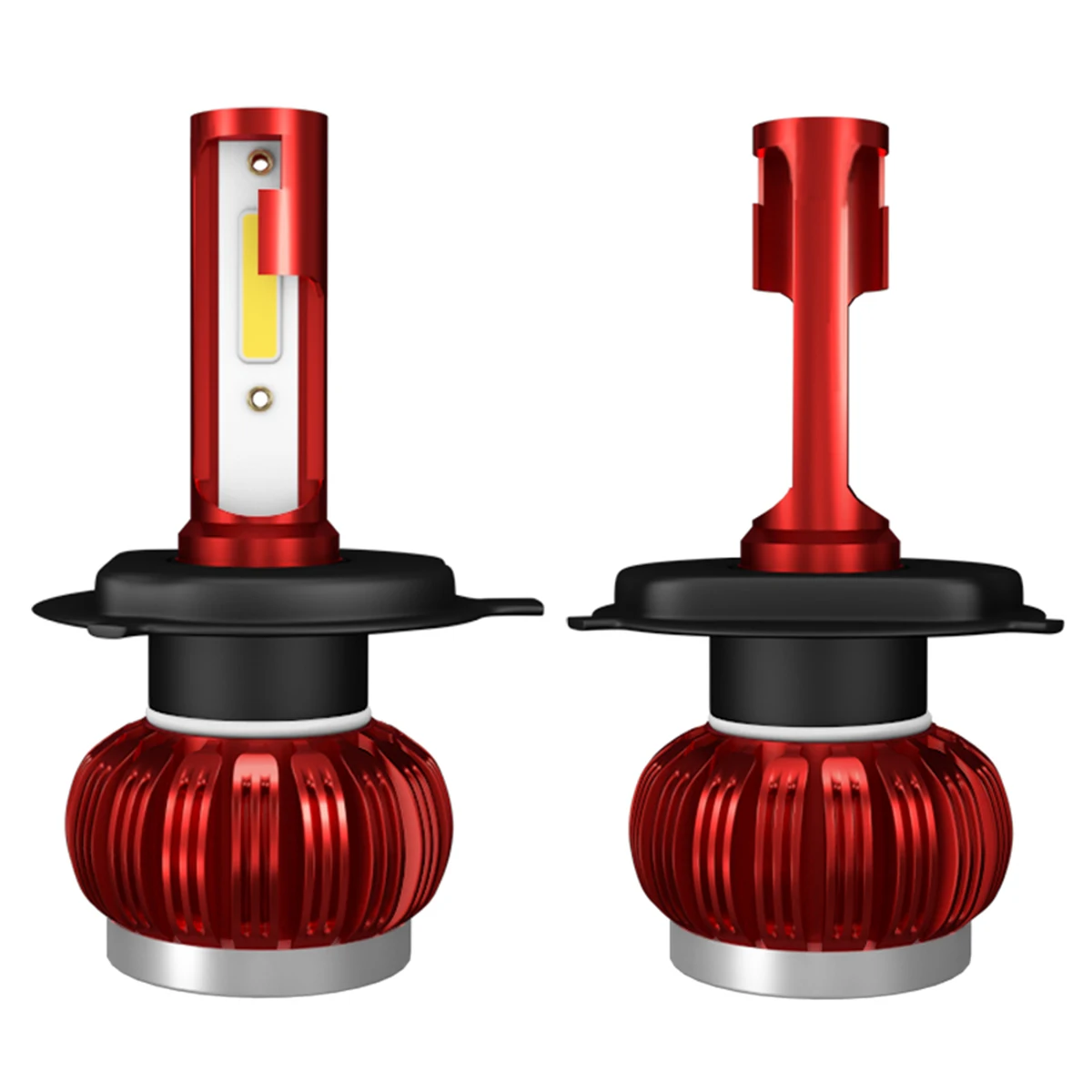 

2PCS H4/HB2/9003 Car Headlight Super Bright LED Bulbs 6000k Car Front LED Lamp Kit