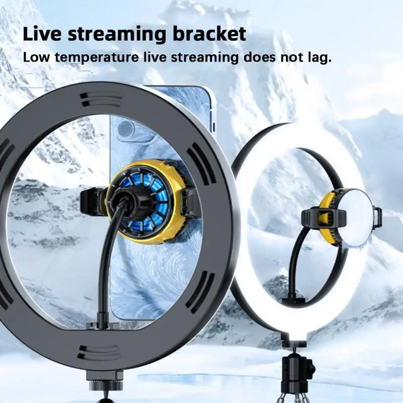 

Радиатор для телефона 66g, тихий радиатор Type-c, дизайнерский эстетически охлаждающий артефакт для телефона, аксессуары для телефонов, скорость вентилятора 3700 об/мин