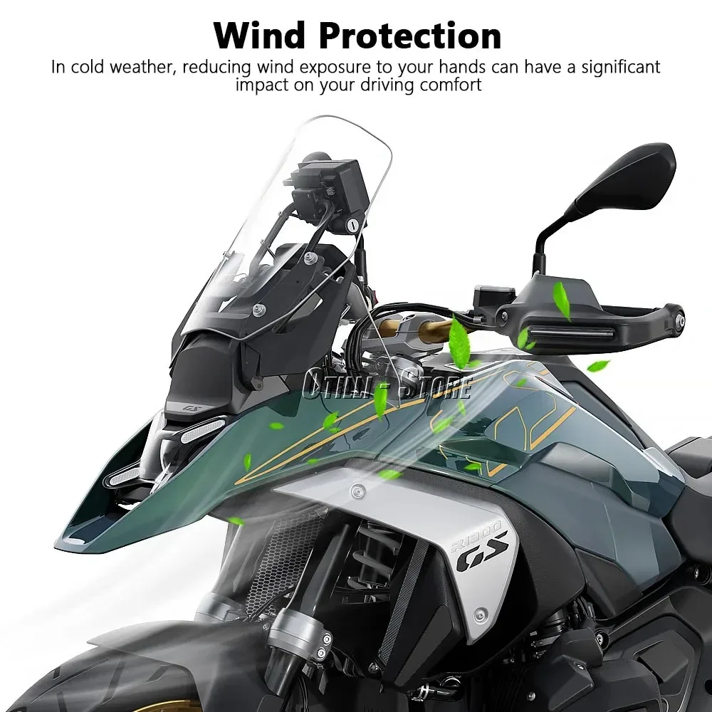 Фото Для BMW R1300GS Adventure R 1300 GS R1300 GS ADV 2023 2024 2025 защита рук мотоцикла, защита руля №5