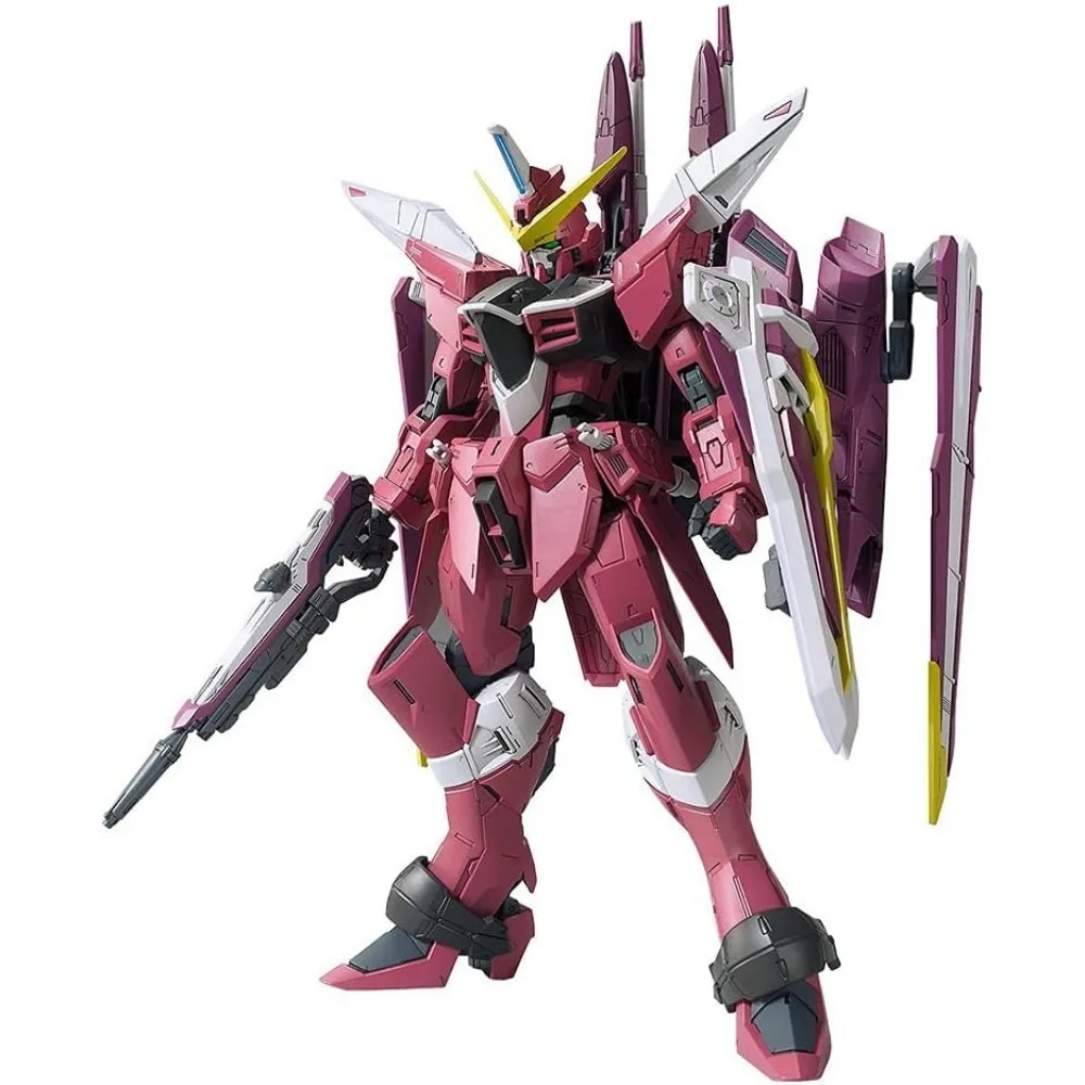 

Bandai Hobby Justice Gundam 1/100 Seed Bandai MG Hobby Figure Model Gift Toy Hand-Assembled