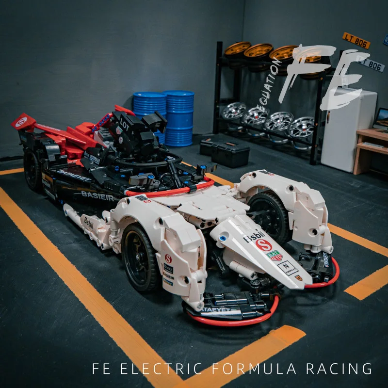 

1:12 Scale Radio 2.4ghz Remote Control F1 Vehicle Building Block FE Racing Car Formula E Championship Model Bricks Rc Toys