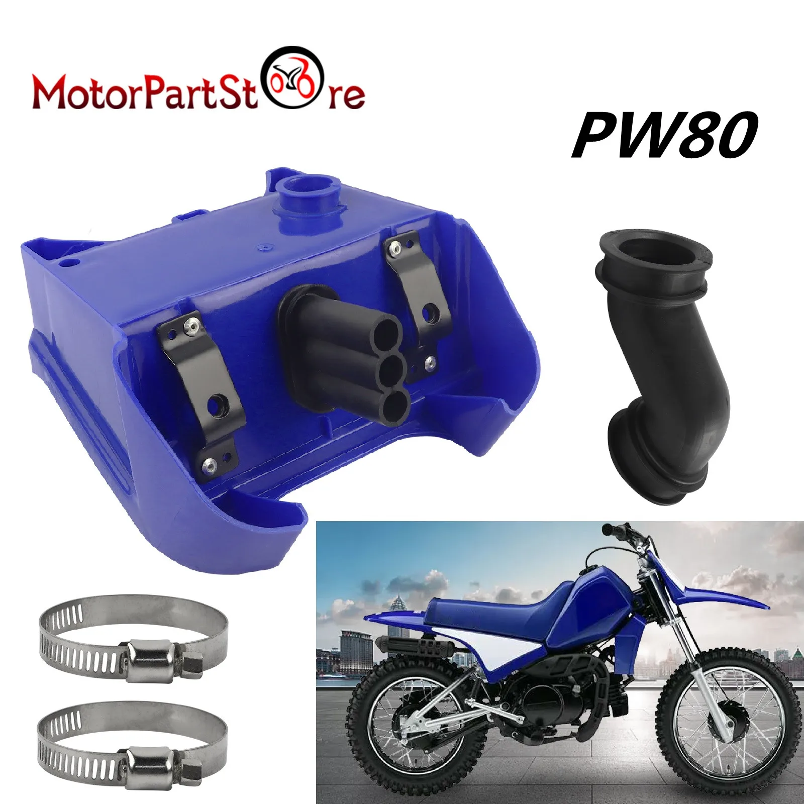 Gruppo pulitore filtro aria Box per Yamaha PW80 PW 80 PY80 PEEWEE 80 moto Dirt Bike ATV