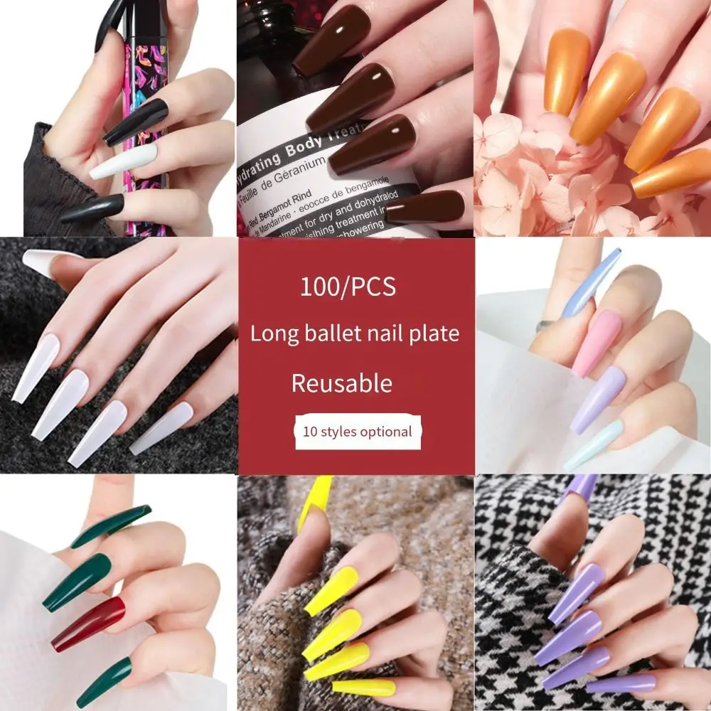 

1 Box Of Mixed Style Fake Nail Set DIY Detachable Wearable Full Coverage Fake Nail Decoration Nail Art Patch