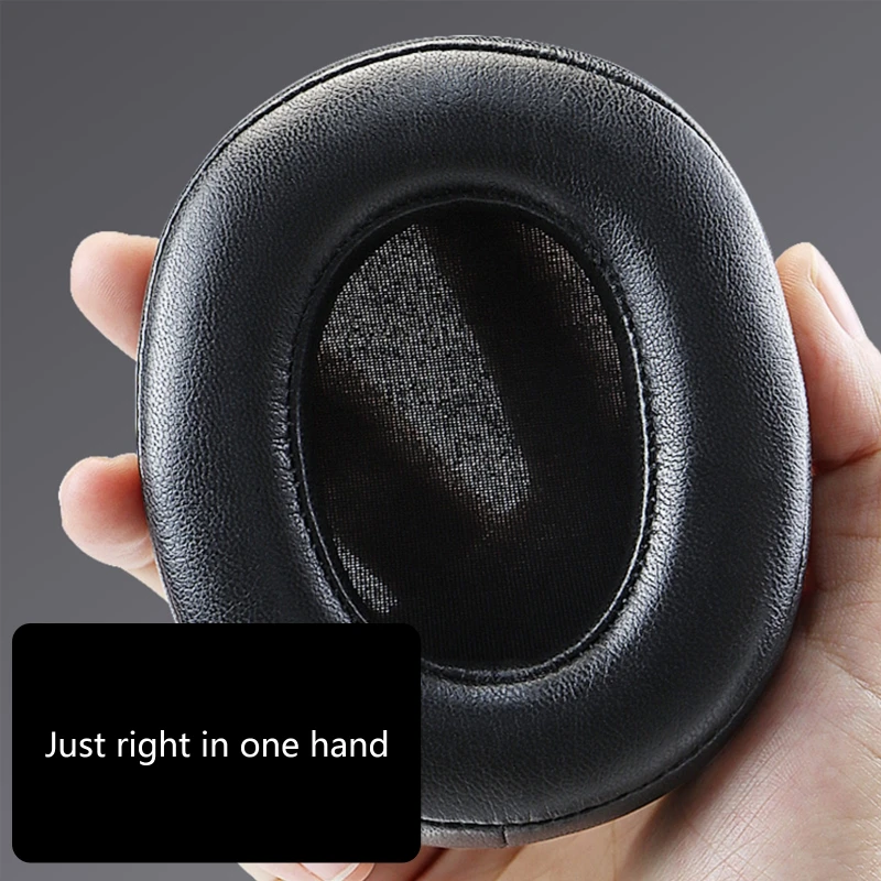 

Comfortable Leather Ear Pads Compatible with Beach Elite 800 Headphones Round Cup Ear Pads Headphone Replacement