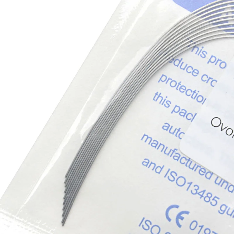 10 шт./упак. AZDENT супер Эластичный NITI прямоугольный свод проволока