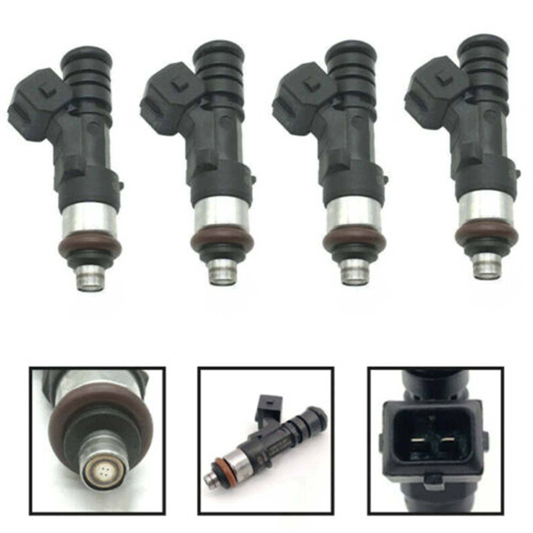 

4PCS Fuel Injector Injection Nozzle 0280158207 101481 1538984/8A6G9F593AA for Ford- Focus Fiesta B-Max C-Max