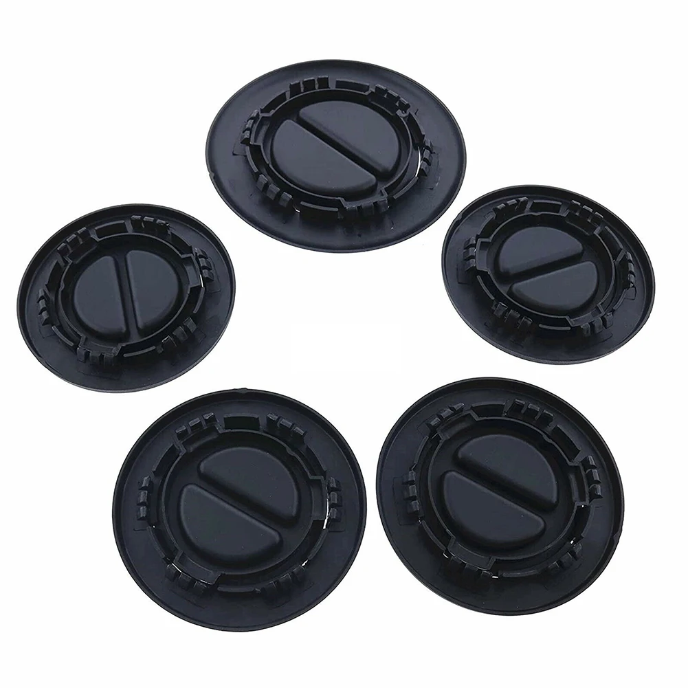 

Hot Sale 5pcs Brand New Bed Plug Covers Black Bed Plug Covers Kit Easy For Ram 2500 3500 Gooseneck 5th 2014-2019