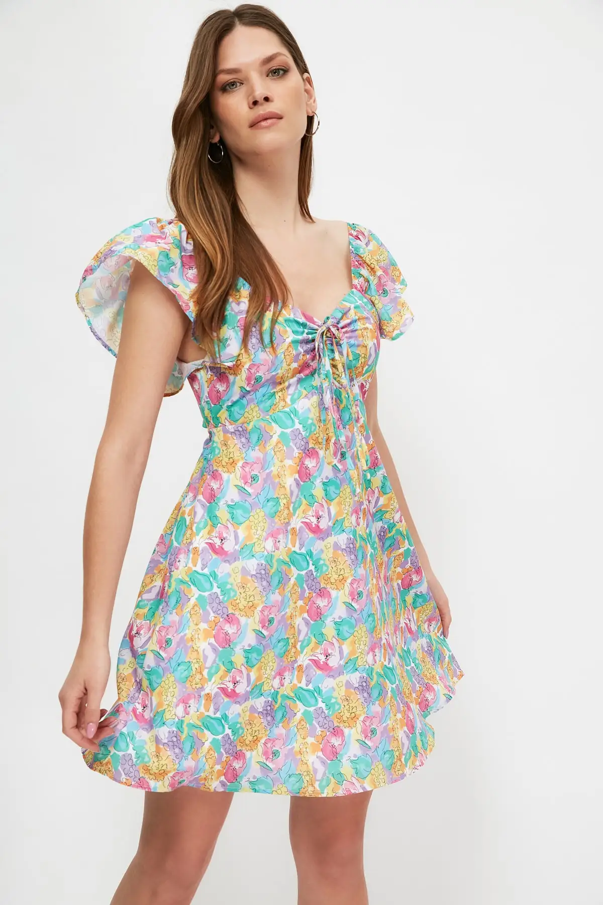 

Trendyol Back Low-Cut Dress TWOSS21EL4277