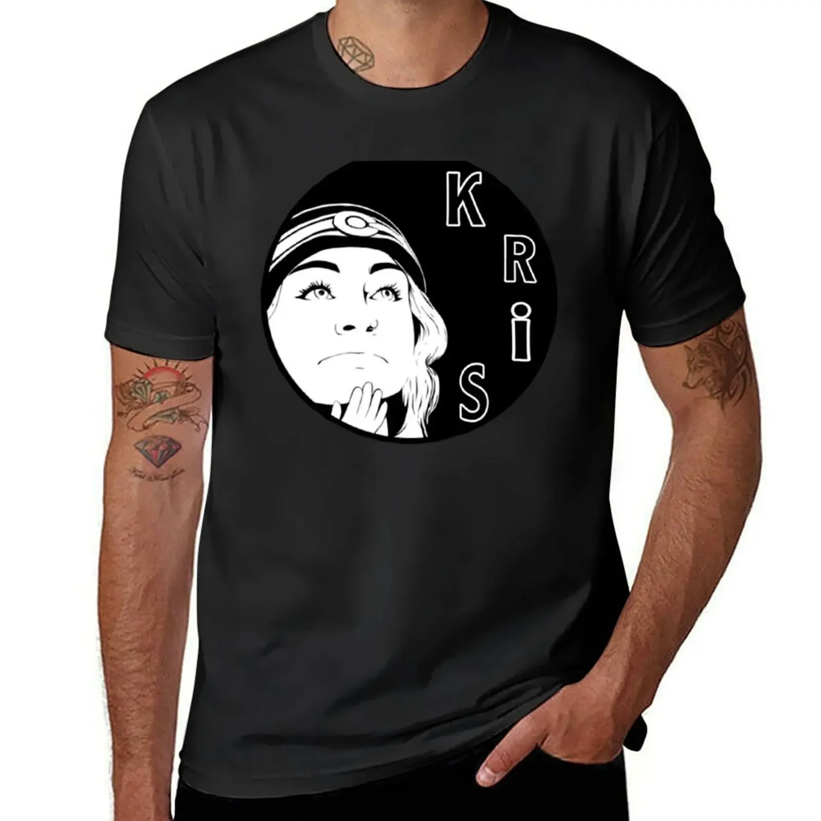 KALLMEKRIS s толстовки и футболки черные спортивные для фанатов с графическим