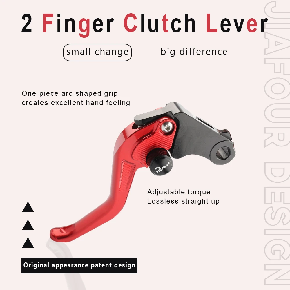 

Fit For VT750 Phantom Shadow Spirit Black Spirit CTX700 750 VT1100C Motorcycle Accessories 2 Finger Clutch Levers Handle