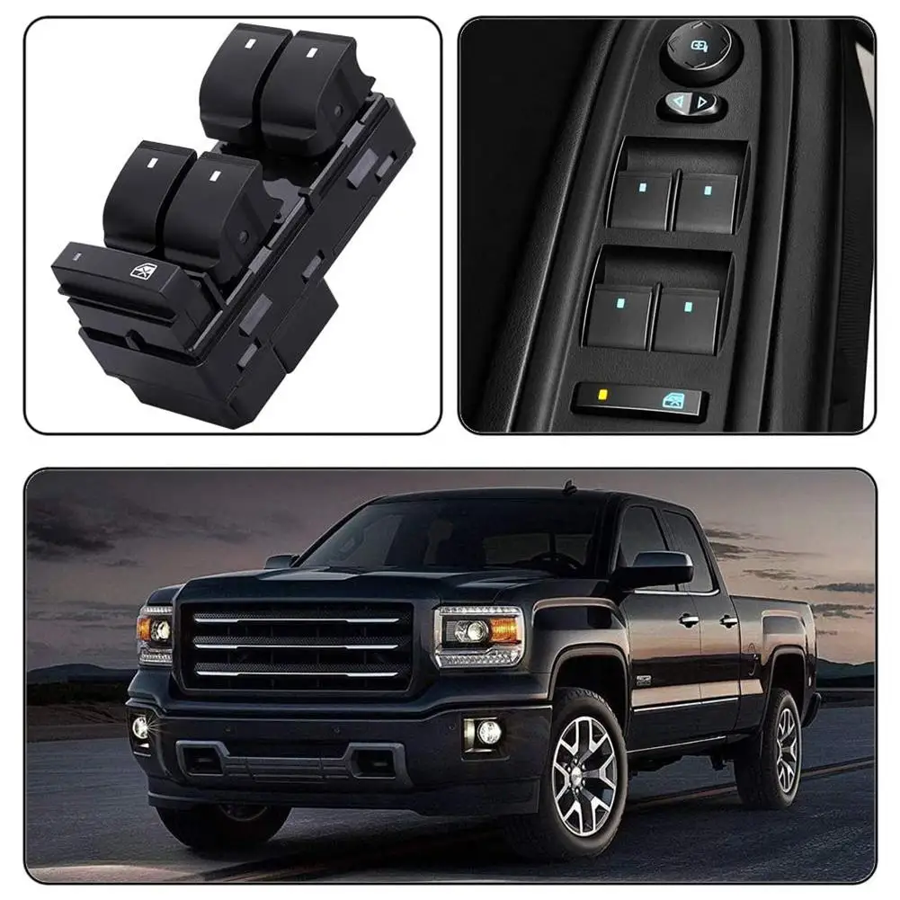 

Car Power Window Switch Window Regulator Main Control Switch Button Driver Side Glass Lifter 20945129