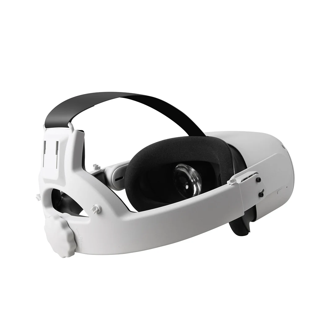 

Новая регулируемая стеклянная повязка Hifylux VR, Мягкая повязка на голову для снятия стресса, губчатая Задняя накладка для Oculus Quest 2, портативны...