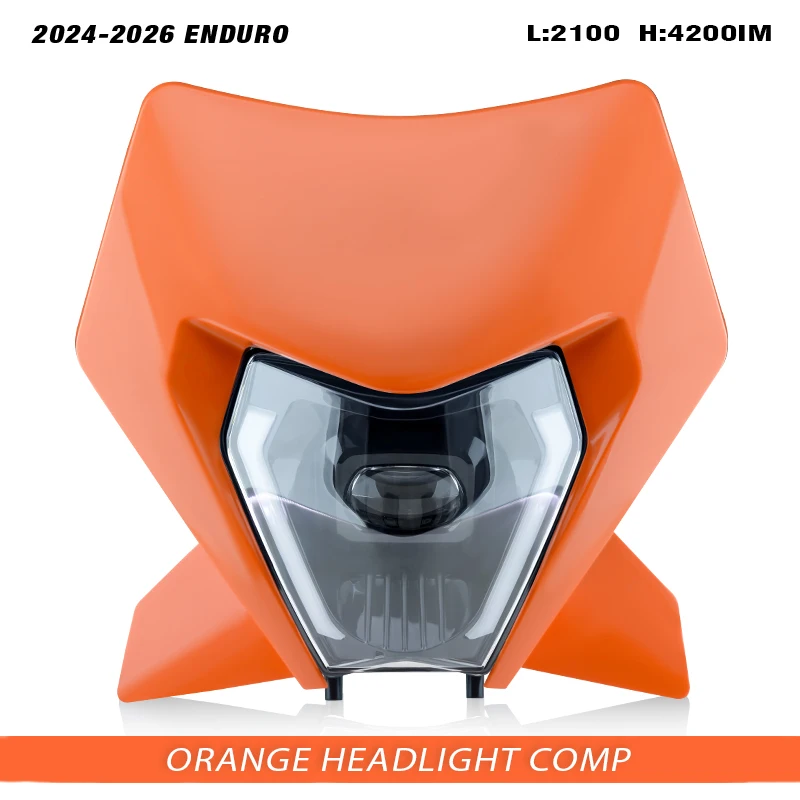 

Новая светодиодная фара для мотоцикла Powerzone для KTM EXC XC SX MX 125 250 300 450 2024 2025 2026 Фара Supermoto
