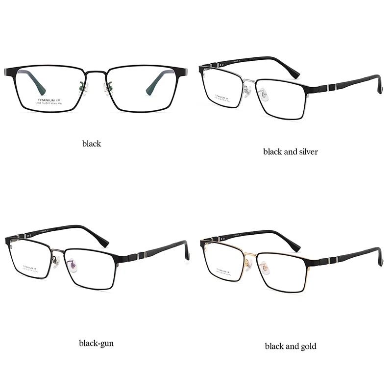 Новое поступление модные полные оправы чистые искусственные очки для мужчин и