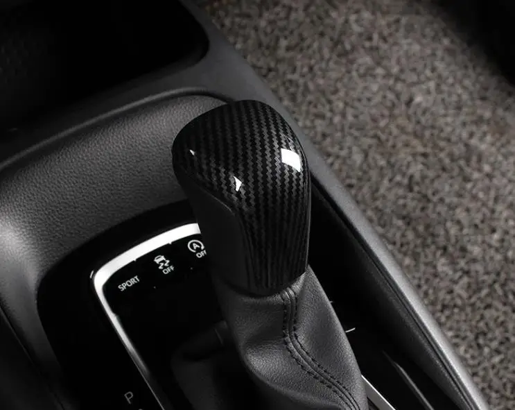 

Для Toyota Corolla 2019-2021 ABS Хромированная Головка рычага переключения передач декоративная заплатка автомобильные аксессуары против царапин