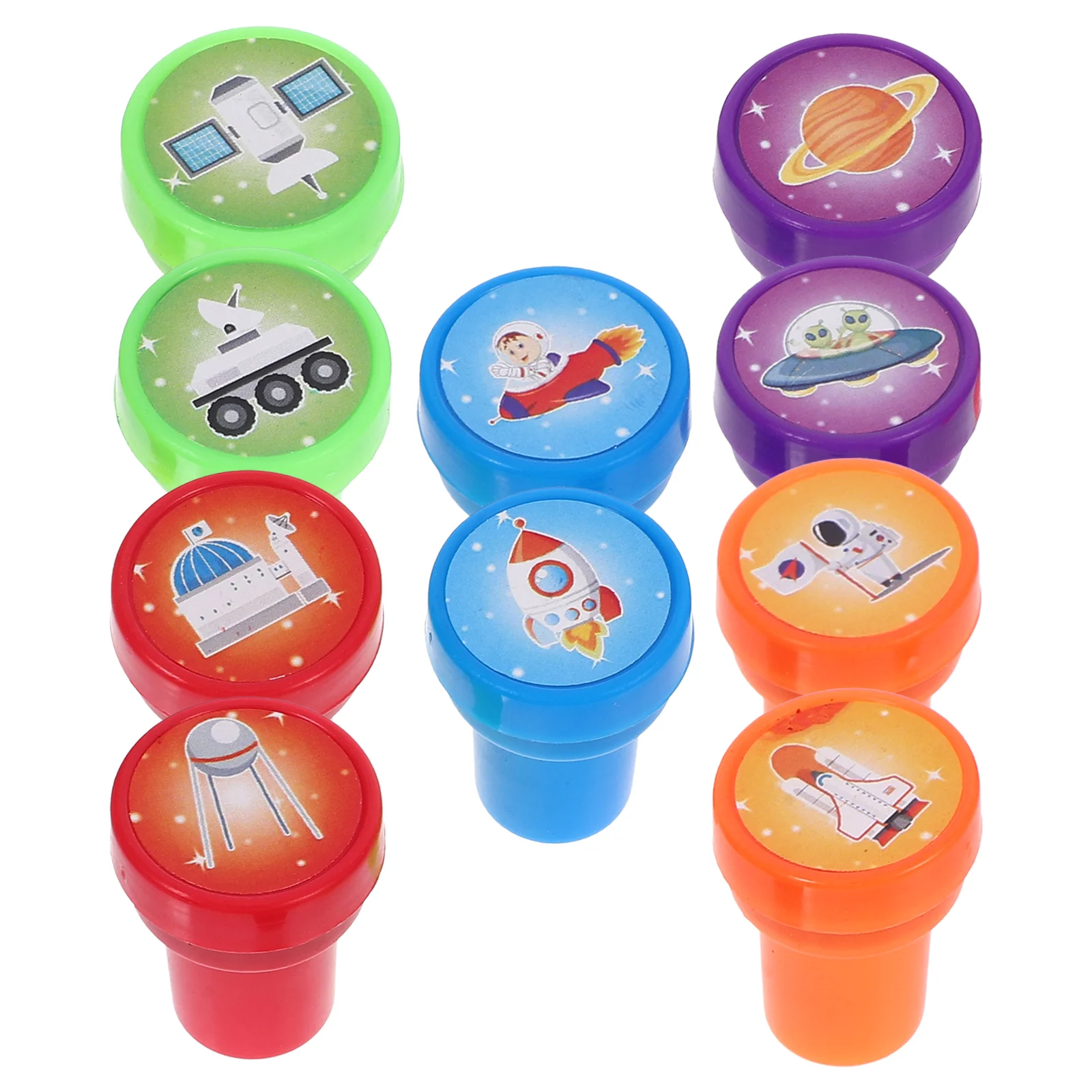 10 шт. штампы космическая Вселенная печать внешние пластиковый декор сувениры для