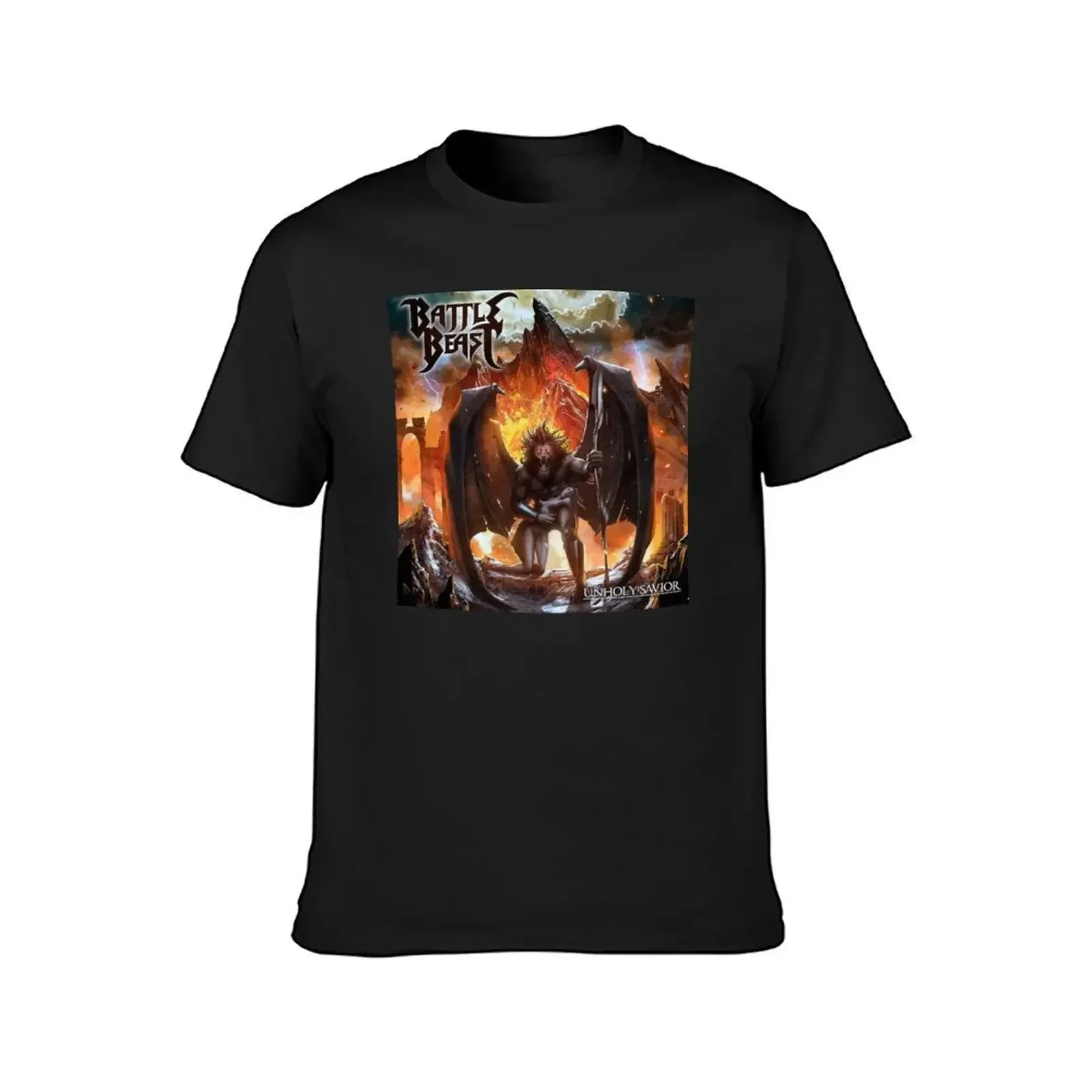 Футболка Battle Beast-Unholy Savior альбом 2015 футболка на заказ футболки с рисунком мужские