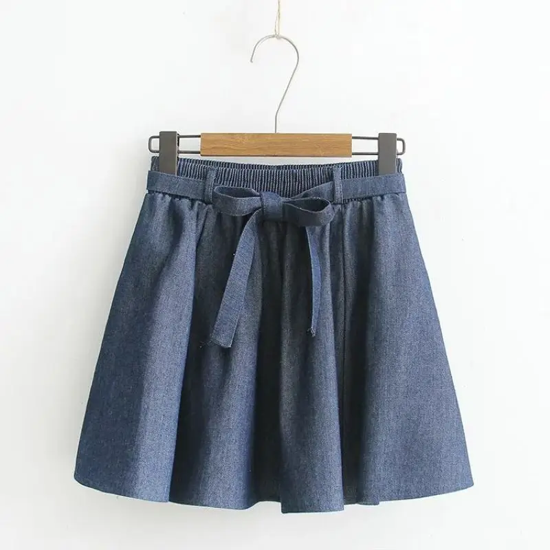 

2022 Womens Denim A Line Mini Skirt For Women MINI Pink Womens Skirt Summer Girl Lady Sexy Lovely Students Y2K 90s Skirts