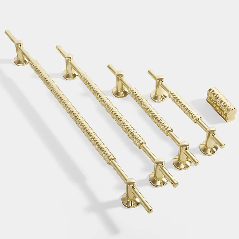 Высококачественная ручка для шкафа одежды черные и золотые ручки винного ящика