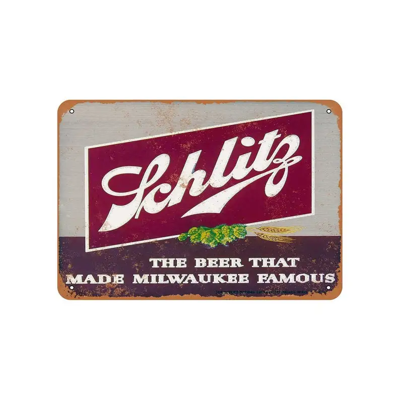 

1947 Schlitz Beer Vintage Look Metal Sign
