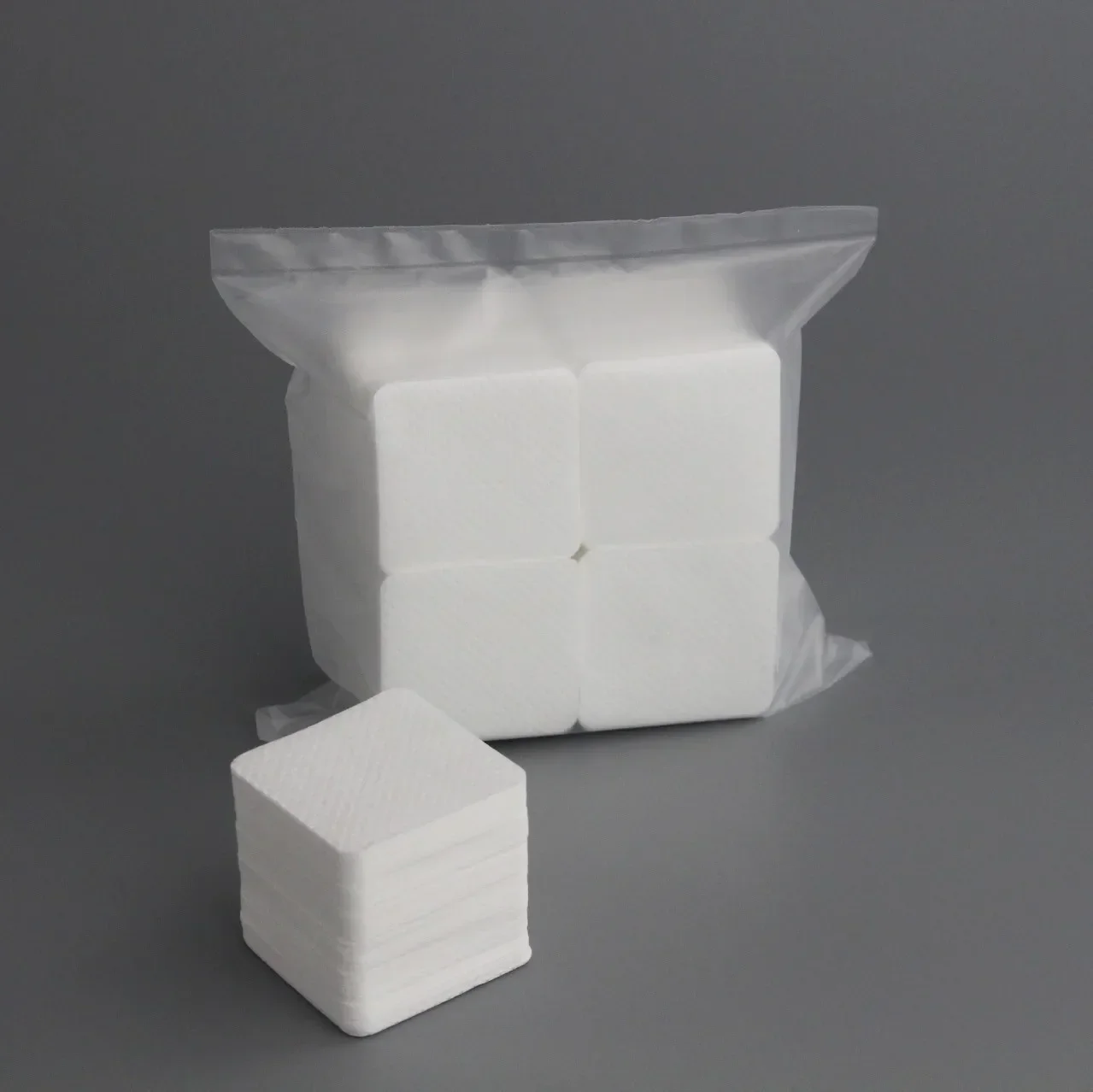 100 шт. безворсовые салфетки для снятия лака ногтей